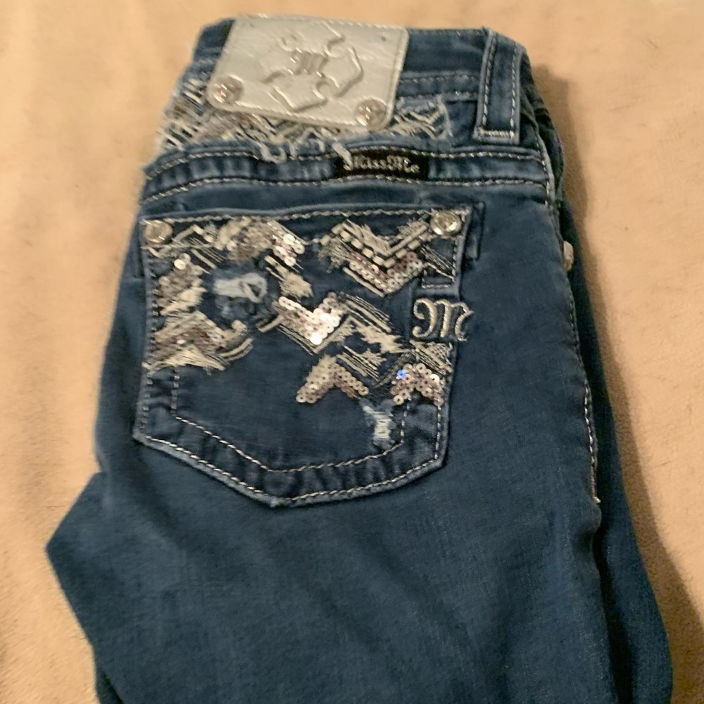 Miss Me size 25 skinny jeans